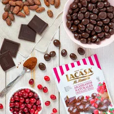 Chocolate con frutas