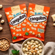 Conguitos blancos