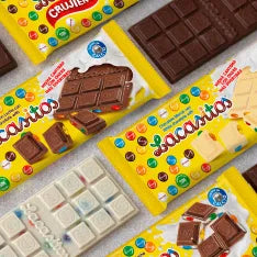Barritas, chocolatinas y tabletas de Lacasitos